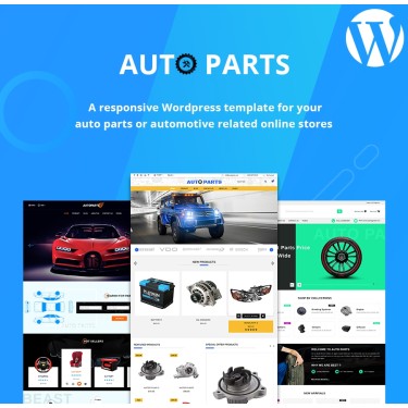 Auto Parts PRO Wordpress Theme