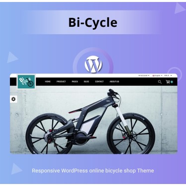 Bicycle WordPress Theme