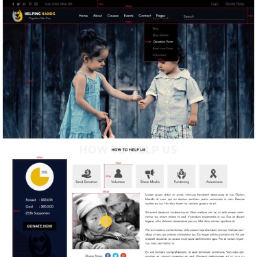 Charity WordPress Themes