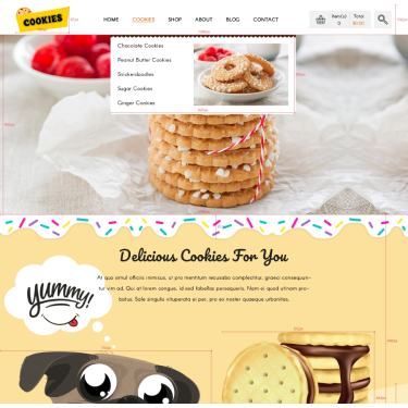Cookies WordPress Theme