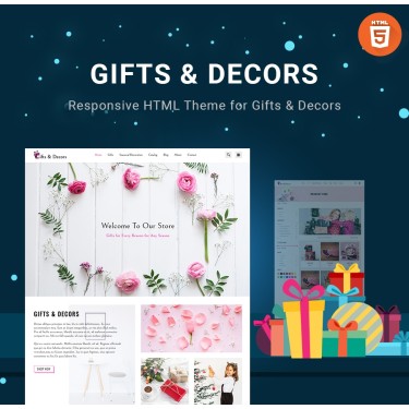 Gift Shop Html Website Templates