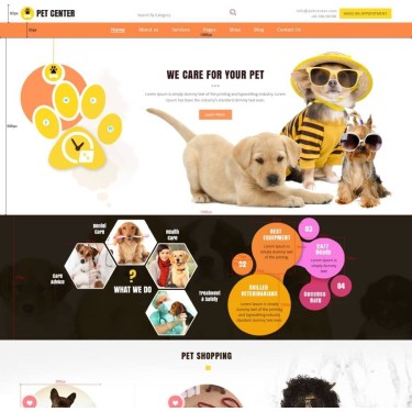 Pets Shop HTML Theme