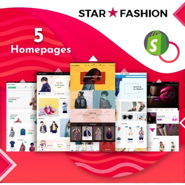 Star Fashion & Clothing eCommerce Shopify Theme