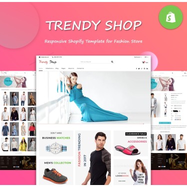 Trendy Fashion Shopify Templates