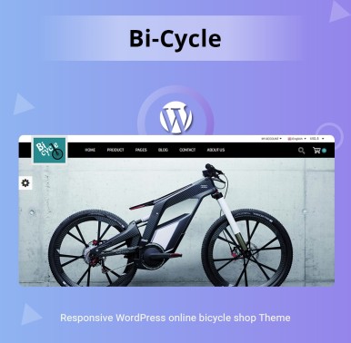 Bicycle WordPress Theme