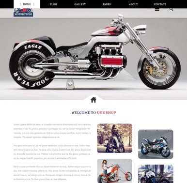 Bike WordPress Theme