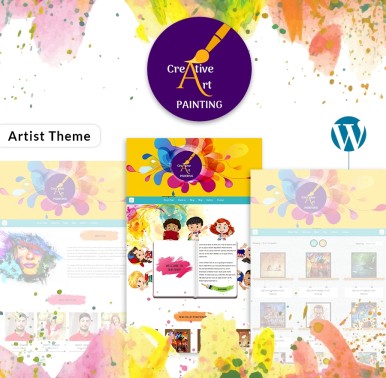 Artists WordPress Theme