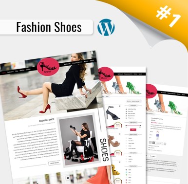 Fashion Trendy Shoes WordPress Theme