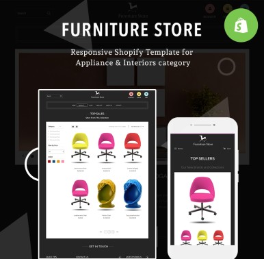 Furniture Store - Interiors SHOPIFY TEMPLATE