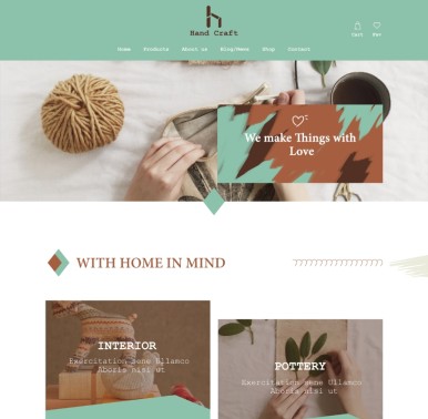 Handmade Crafts WordPress Themes