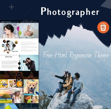 Creative Photographer HTML Theme 