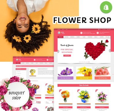 Flower Shop - Gifts SHOPIFY TEMPLATE