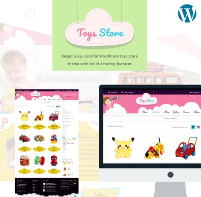 Toys Store WordPress Theme