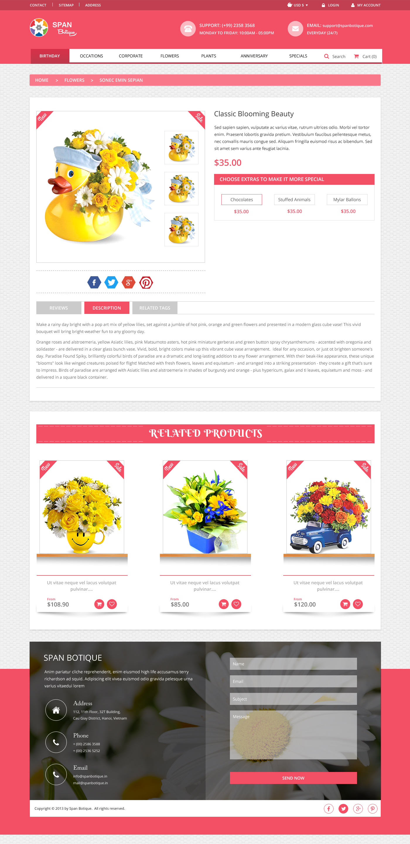 Product View page