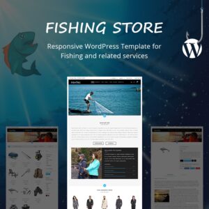 Fishing Website Template - WordPress Theme-0