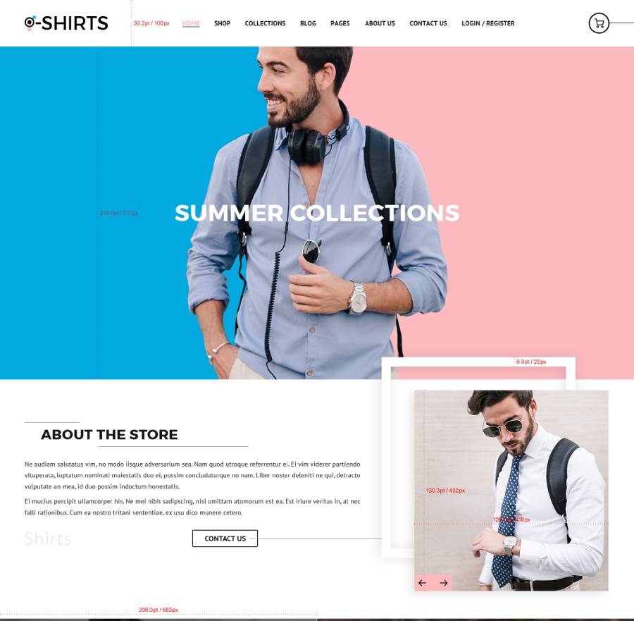 Trendy Fancy Shirts Website Theme -  Shopify Theme-0