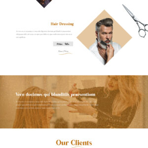 Hair Salon WordPress Theme