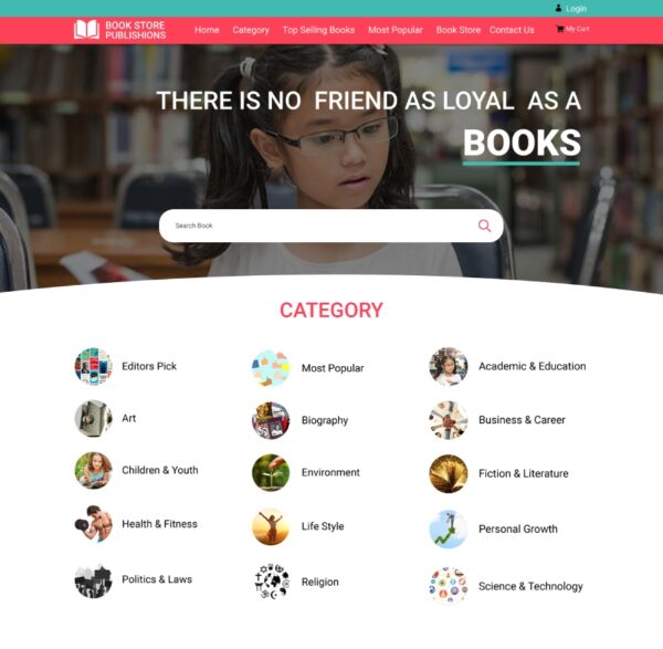 Book Store WordPress Theme-0