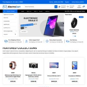 ElectraCart - Best Shopify Theme for Electronics Store