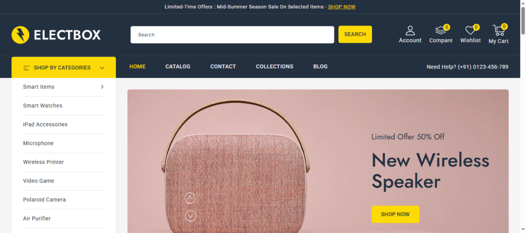 Electbox – Best Shopify Theme for Gadget & Electronics Shops