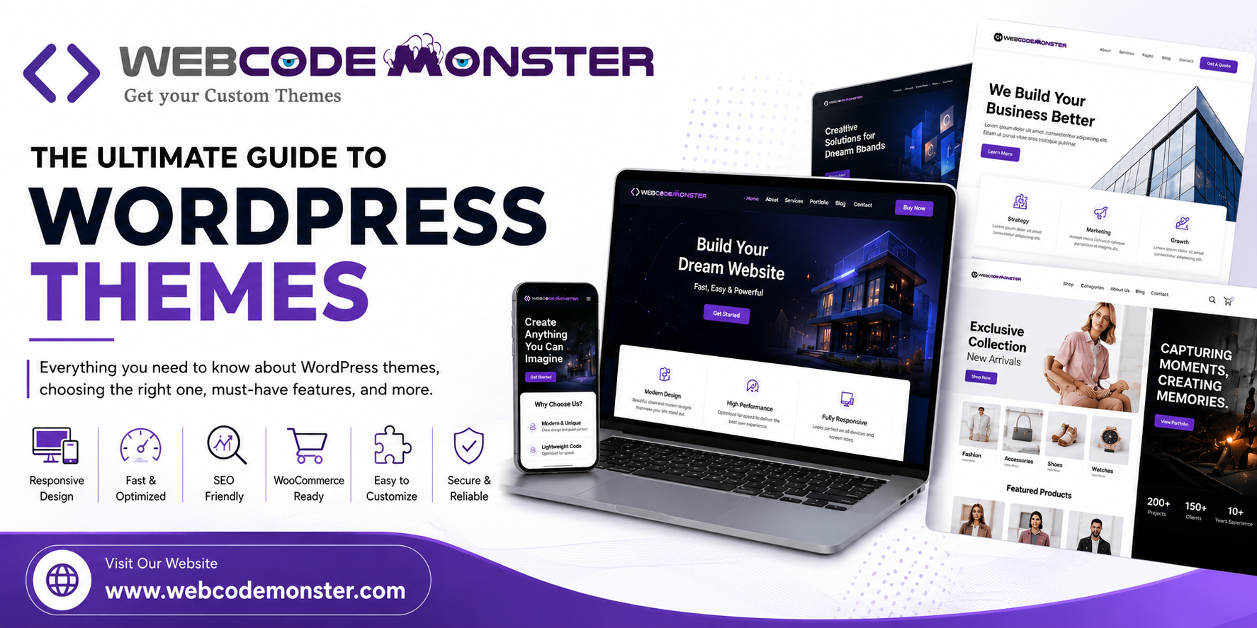The Ultimate Guide to WordPress Themes (2026) | Download SEO-Friendly Themes