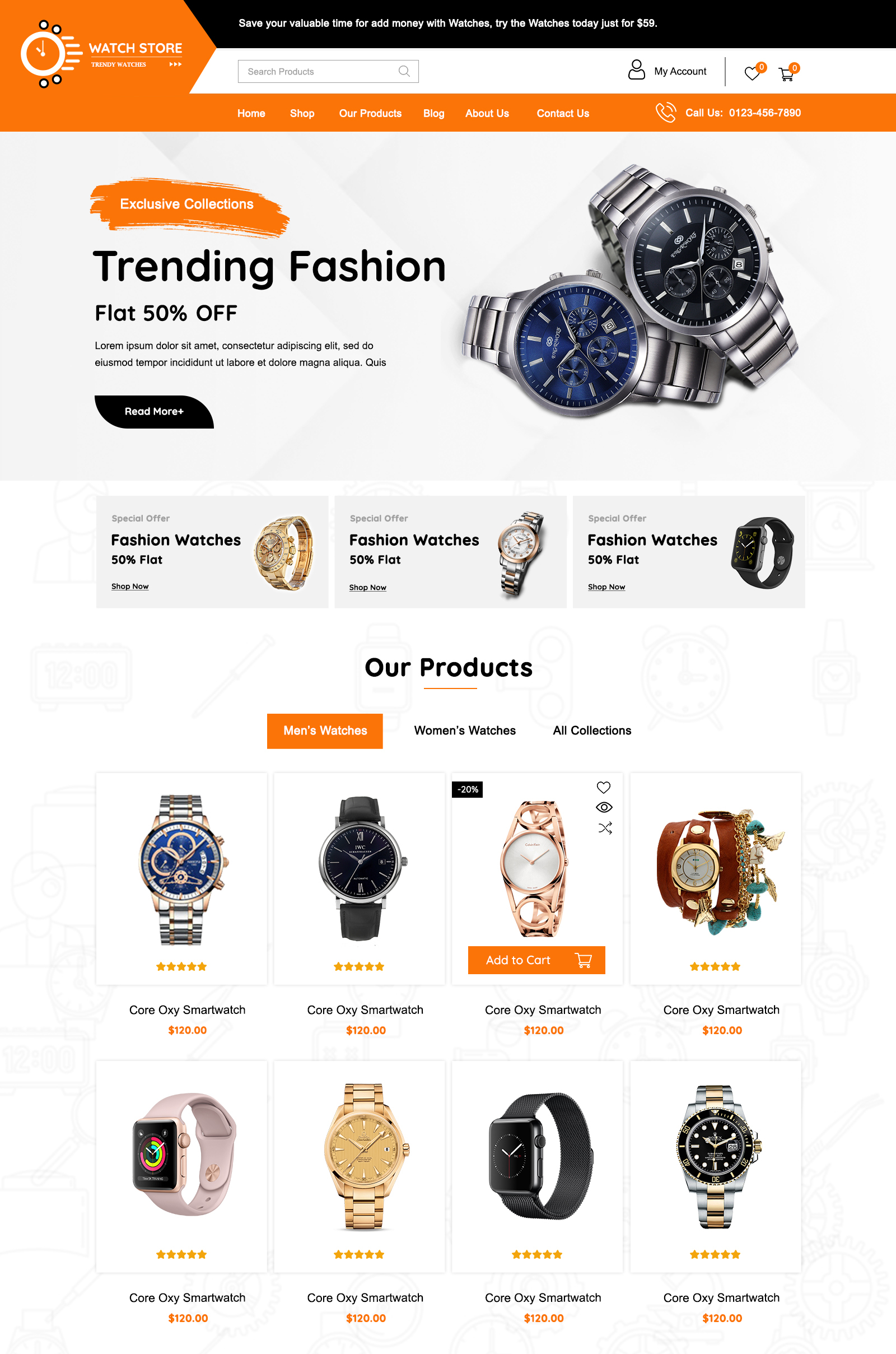 TickWatch Pro – Premium Shopify Theme for Modern Watch Stores