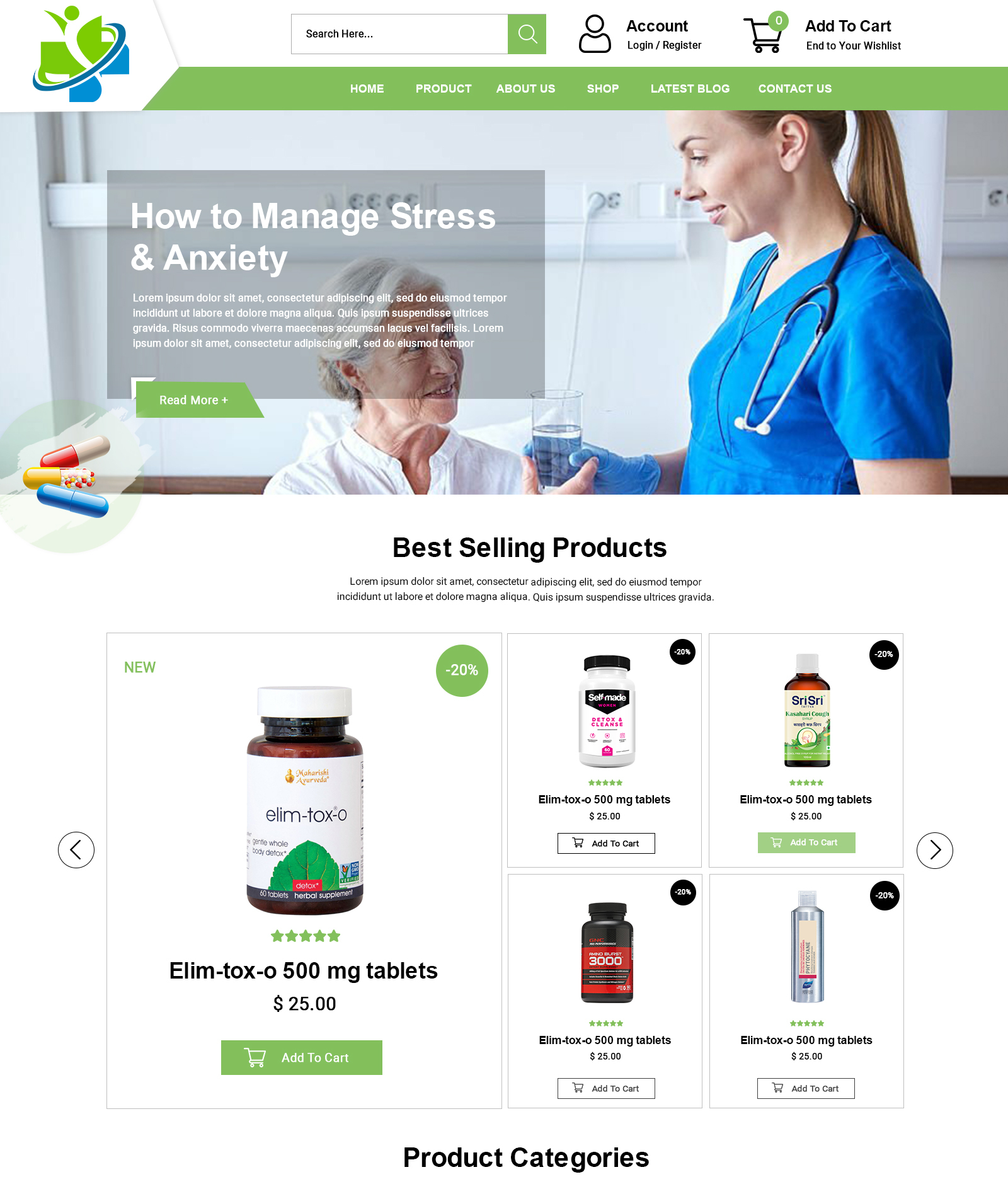 MediCart Pro – Shopify Theme for Medical & Healthcare Stores